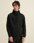 Tech Zip Up Black