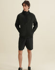 Tech Zip Up Black