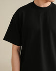 Koyo Knit Loose Fit Tee - Black
