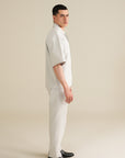 Ease Zip Shirt - Silver Grey
