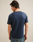 Regular Fit Tee - Graphite Blue
