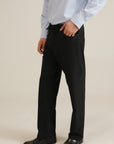 Everyday Straight Fit Pants - Black