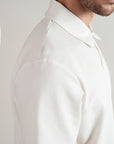 Koyo Knit Classic Polo - Ivory