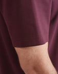 Koyo Knit Classic Polo - Wine Red
