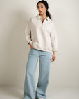Oversized Polo - Cream