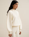 FormSoft Cacoon Hoodie - White Apricot