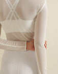 Mesh Tee - White