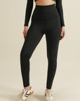 High Waisted Tights Black