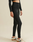 High Waisted Tights Black