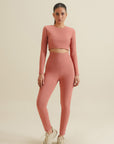 High Waisted Tights Pink