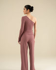 Asymmetric Off Shoulder Top