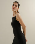One Shoulder Dress - Black