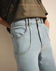 Mid Rise Denim