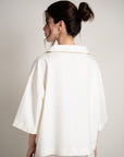 Linen Overshirt - Off White