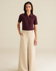 Ease Flared Pants - Cream