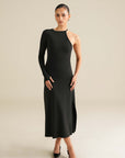 Black Halter Dress