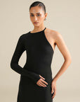 Black Halter Dress