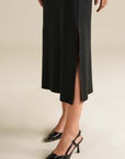 Black Halter Dress