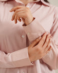 Essential Button Down - Powder Pink