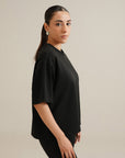 Koyoknit Boxy Tee -Black