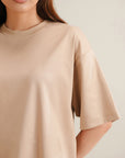 Relaxed Tee - Sand