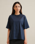 Relaxed Tee - Graphite Blue
