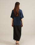Relaxed Tee - Graphite Blue