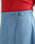 Wrap Skirt - Sky