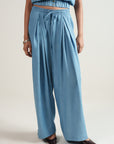 Sky Pleated Pants