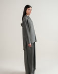 Stone Pleated Pants