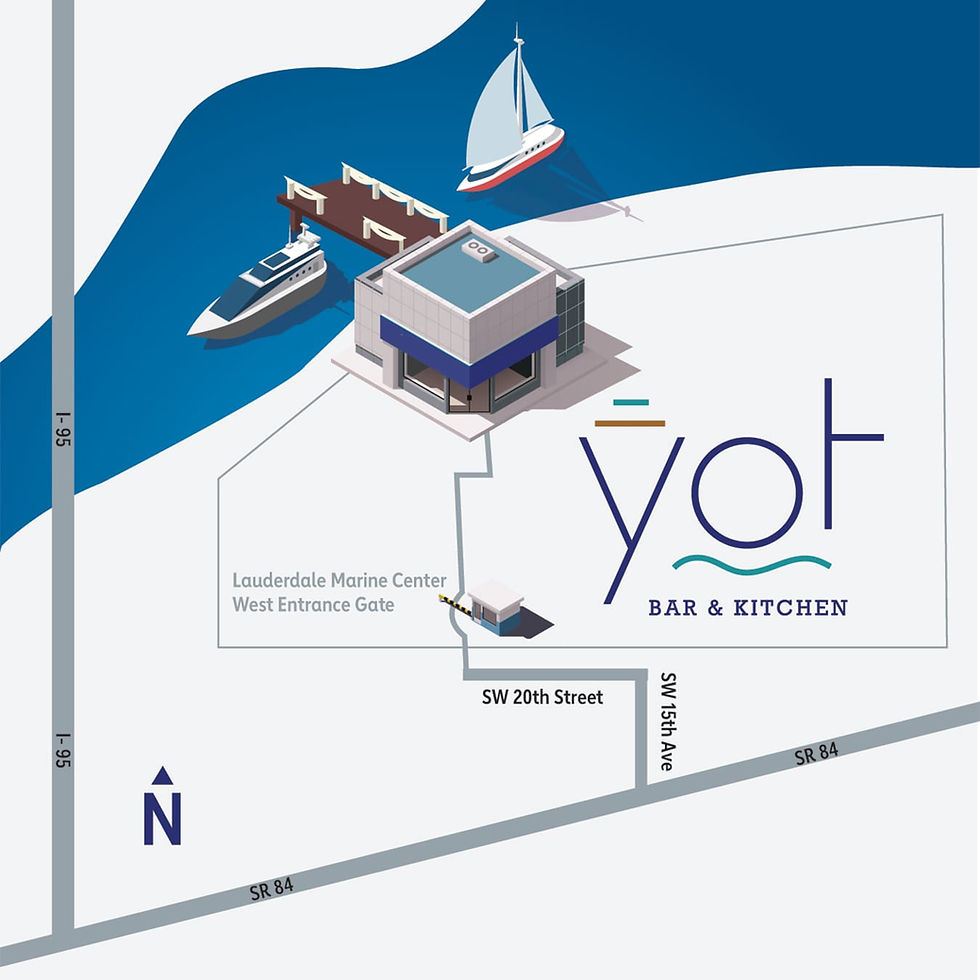 YOT Bar & Kitchen - Driving Directions 09-25-2020